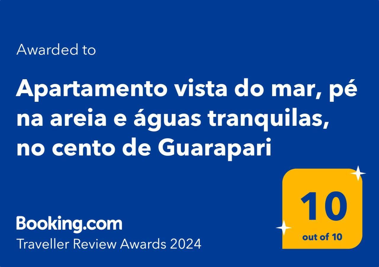 Apartamento Vista Do Mar, Pe Na Areia E Aguas Tranquilas, No Cento De Guarapari Exterior photo